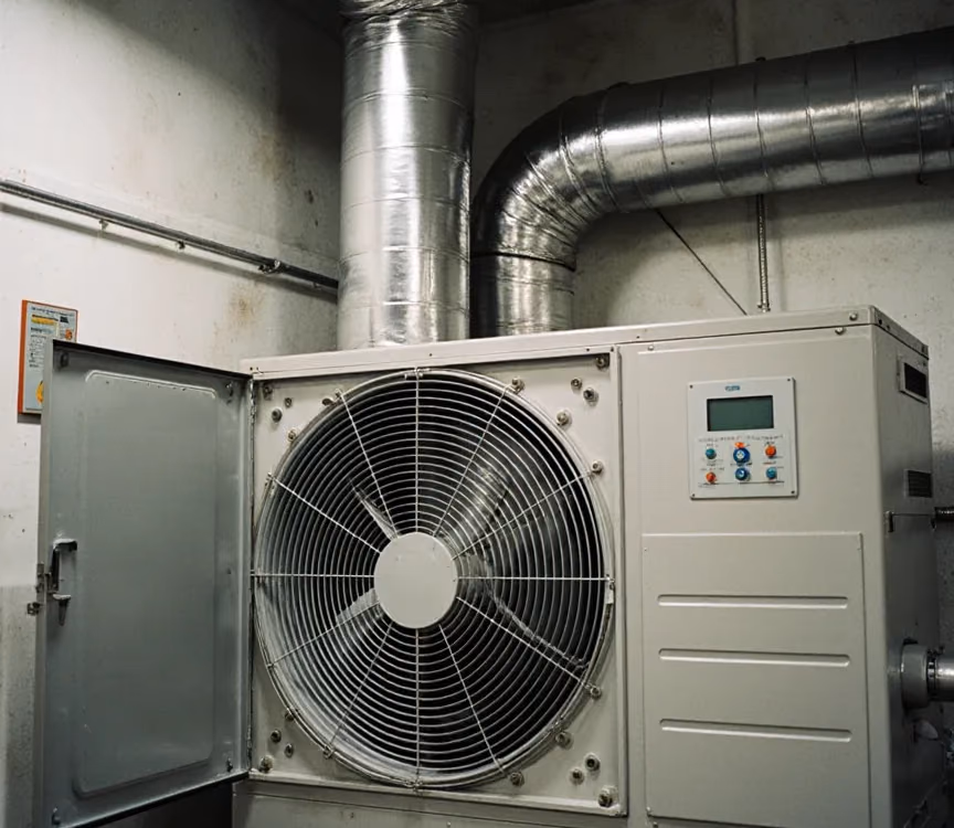 Air handling unit replacement and duct rework