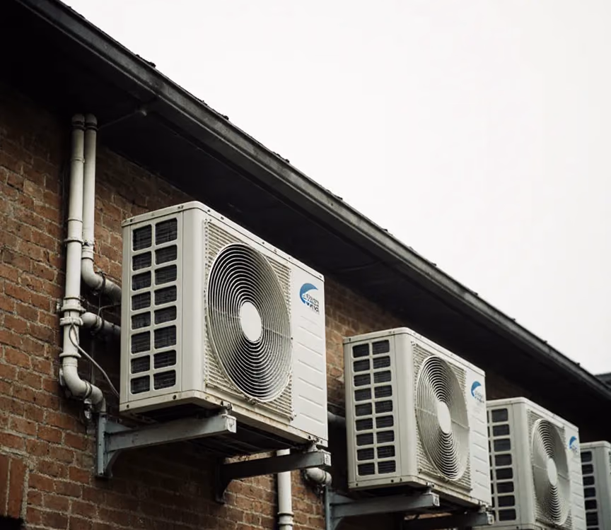 Ductless mini-split for a finished attic