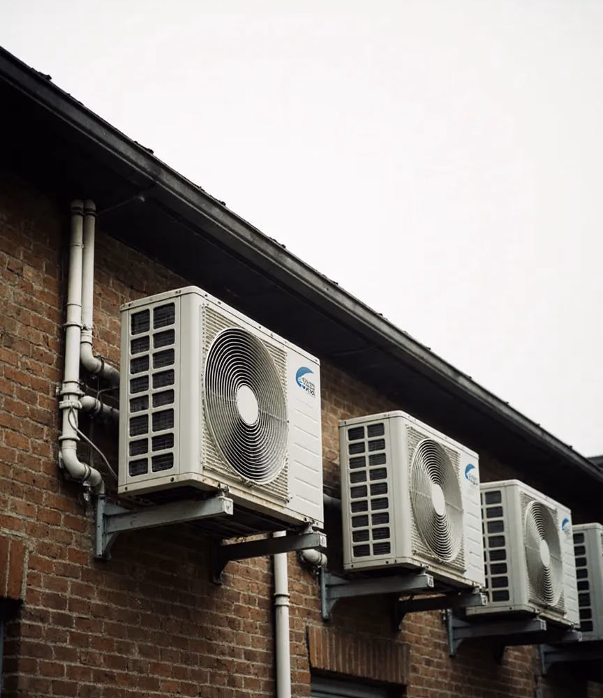 Ductless mini-split for a finished attic